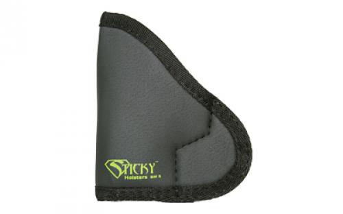 Sticky Holsters Pocket Holster, Ambidextrous, For Glock 42, Kimber Micro 9, Kimber Solo, Diamondback DB9 and Sig Sauer P938, Neoprene, Black Finish SM-5