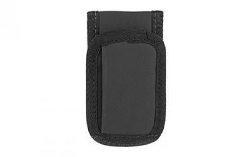 Sticky Holsters Super Mag Pouch, Fits Flashlights, Any Pistol Magazine, Built in Pocket for License, Black Finish SMP1