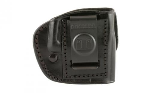 Tagua Inside the Pant Holster 4 In 1, Fits Glock 42, Right Hand, Black Leather IPH4-305