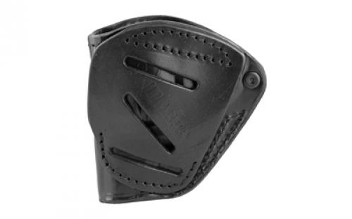 Tagua Inside the Pant Holster 4 In 1, Fits S&W J-Frame, Right Hand, Black Leather IPH4-710