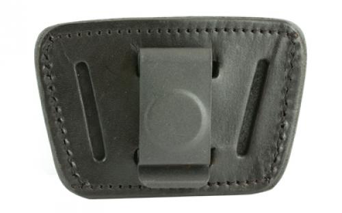 Tagua 2 in 1 Holster, IWB/OWB, Multifit Holster, Fits Large Frame Pistols, Ambidextrous, Leather Construction, Black IWH-003