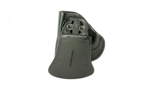 Tagua PD2R, Paddle Holster, Right Hand, Black, 5", Colt Govt, Leather PD2R-200