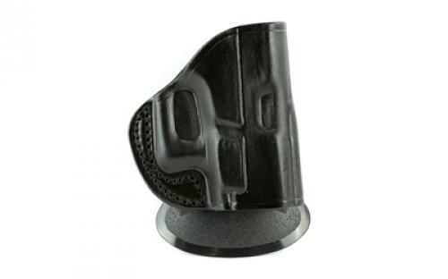 Tagua PD2R, Paddle Holster, Right Hand, Black, Fits Glk 17, 22, Leather PD2R-300