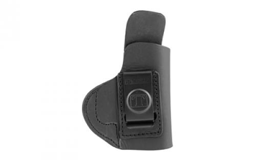 Tagua Super Soft Inside the Pants Holster, Fits Glock 43, Right Hand, Black Leather SOFT-355