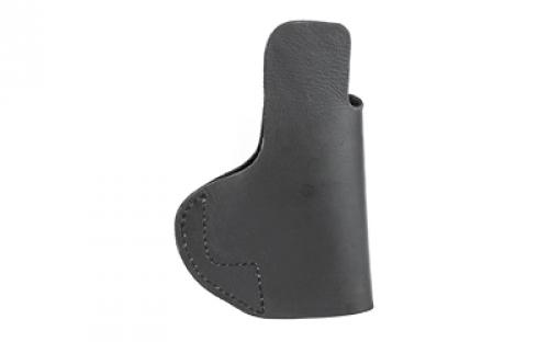 Tagua Super Soft Inside the Pants Holster, Fits Glock 43, Left Hand, Black Leather SOFT-356