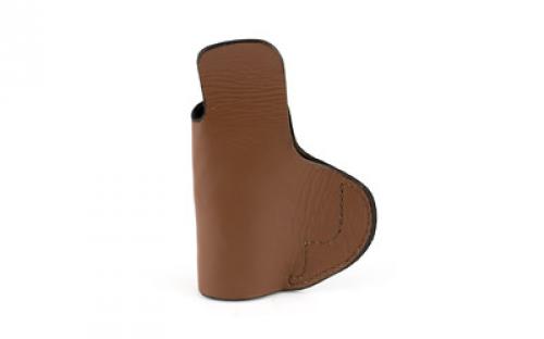 Tagua Super Soft Inside the Pants Holster, Fits Glock 43, Right Hand, Brown Leather SOFT-357