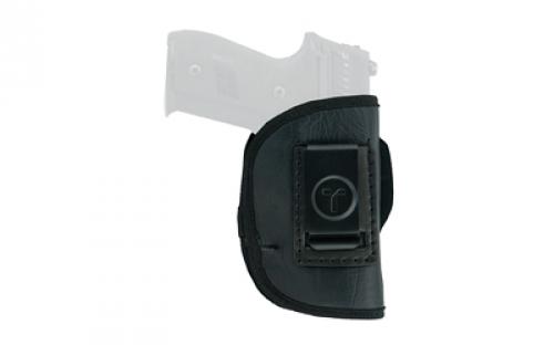 Tagua The Weightless 4 in 1, IWB/OWB, Multifit Holster, Fits Most Double Stacked Semi-Automatic Pistols, Right Hand, Eco Leather Construction, Black TWHS-H4-520