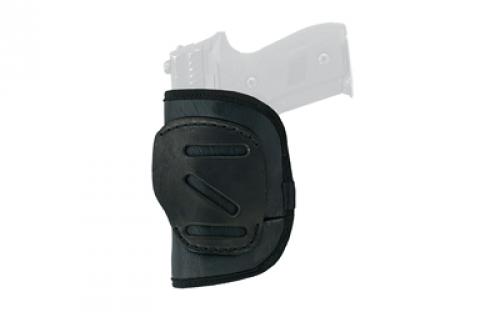 Tagua The Weightless 4 in 1, IWB/OWB, Multifit Holster, Fits Most Double Stacked Semi-Automatic Pistols, Right Hand, Eco Leather Construction, Black TWHS-H4-520