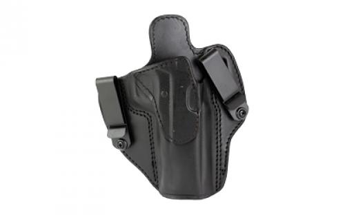 Tagua Tagua Crusader 2-In-1, Inside The Waistband/Outside The Waistband Holster, Right Hand, Leather, Black, Fits 5 1911s TX-DCH-200