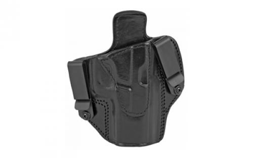 Tagua TX 1836 DCH Inside the Pants Holster, Fits Glock 17, 22, Right Hand, Black Leather Finish TX-DCH-300