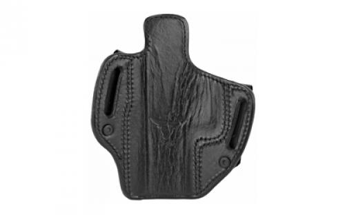 Tagua TX 1836 DCH Inside the Pants Holster, Fits Glock 17, 22, Right Hand, Black Leather Finish TX-DCH-300