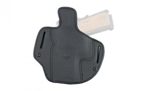 Tagua Tagua Crusader 2-In-1, Inside The Waistband/Outside The Waist Band Holster, Right Hand, Leather, Black, Fits Sig Sauer P320/Glock 19 TX-DCH-520