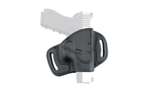 Tagua TX 1836 BH2 Fort Extra Protection Quick Draw Belt Holster, Fits Glock 43, Right Hand, Black Leather Finish TX-EP-BH2-355