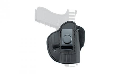 Tagua TX 1836 BH2 Fort Extra Protection Quick Draw Belt Holster, Fits Glock 43, Right Hand, Black Leather Finish TX-EP-BH2-355