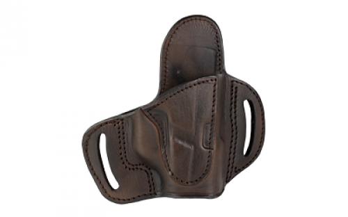 Tagua Tagua Quick Draw Fort, Outside The Waistband Holster, Right Hand, Leather, Brown, Fits Sig Sauer P365/ Glock 43/42/43X/48, Springfield Hellcat, Ruger Max9 TX-EP-BH2-357