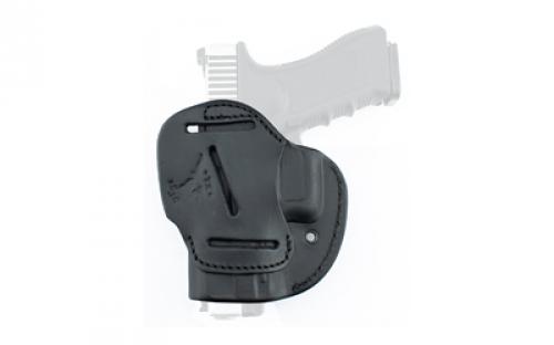 Tagua Tagua 4-In-1 Victory, Belt Holster, Right Hand, Leather, Black, Fits Sig Sauer P320/Glock 19 TX-IPH4-520