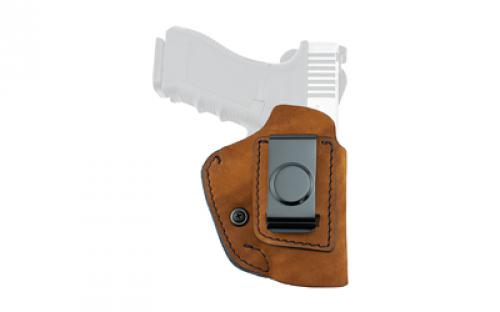 Tagua The Loyal, IWB, Multifit Holster, Fits Most Single Stacked Semi-Automatic Pistols with Optic, Right Hand, Super Soft Suede Construction, Light Brown TX-LOYAL-1010-LB