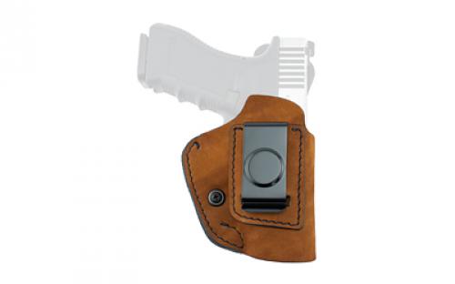 Tagua The Loyal, IWB, Multifit Holster, Fits GLOCK 43X/48 with Optic, Right Hand, Super Soft Suede Construction, Light Brown TX-LOYAL-355-LB