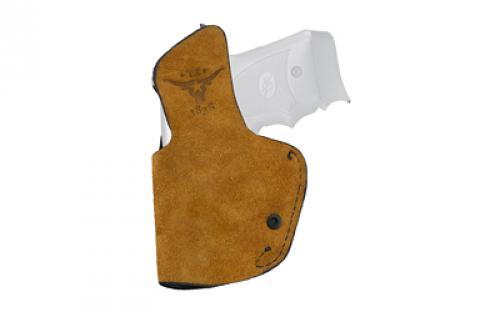 Tagua The Loyal, IWB, Multifit Holster, Fits GLOCK 19/Sig Sauer P320C X Compact with Optic, Right Hand, Super Soft Suede Construction, Light Brown TX-LOYAL-520-LB