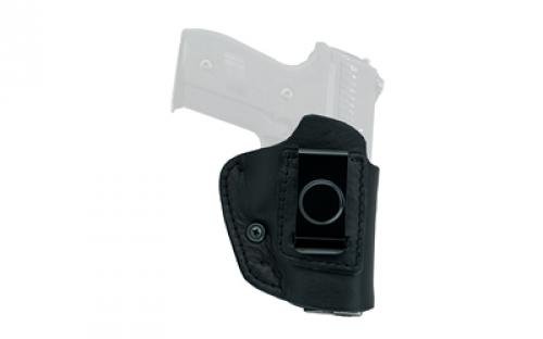 Tagua The Loyal, IWB, Multifit Holster, Fits GLOCK 19/Sig Sauer P320C X Compact with Optic, Right Hand, Super Soft Suede Construction, Black TX-LOYAL-520