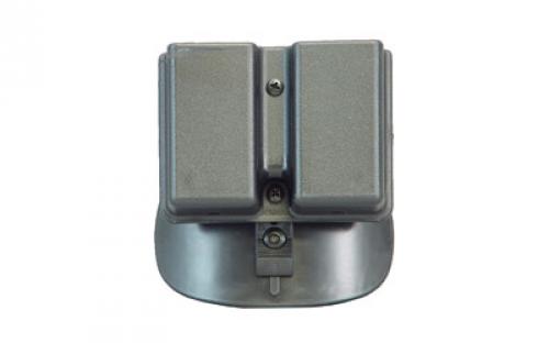 Uncle Mike's Kydex Paddle Case, Fits Double Stack Double Magazine, Black 5136-2