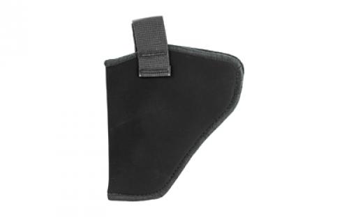 Uncle Mike's Nylon Inside the Pant Holster, With Strap, Size 0, Small Revolver With 3 Barrel, Right Hand, Black 76001