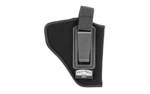 Uncle Mike's Nylon Inside the Pant Holster, With Strap, Size 0, Small Revolver With 3" Barrel, Right Hand, Black 76001