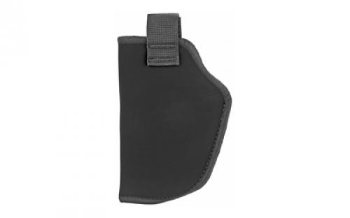 Uncle Mike's Nylon Inside the Pant Holster, With Strap, Size 1, Medium Auto With 4 Barrel, Right Hand, Black 76011