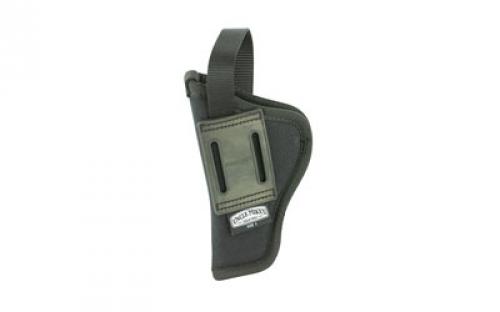 Uncle Mike's Hip Holster, Size 1, Fits Medium Auto With 4" Barrel, Right Hand, Black 81011