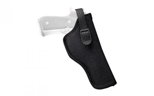 Uncle Mike's Hip Holster, Size 4, Fits Large Revolver With 8.5 Barrel, Right Hand, Black 81041