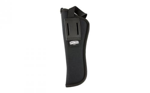 Uncle Mike's Hip Holster,  Size 6, Fits Large Auto With 6" Barrel, Right Hand, Black 81061