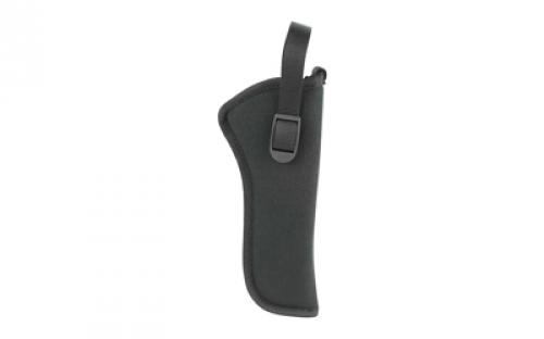 Uncle Mike's Hip Holster, Size 8, Fits Large Revolver With 6.5 Barrel, Right Hand, Black 81081