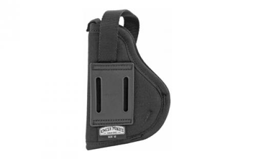 Uncle Mike's Hip Holster, Size 12, Fits Glock 26/27, Right Hand, Black 81121