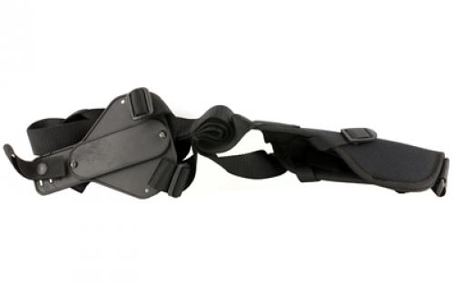 Uncle Mike's Vertical Shoulder Holster, Size 1, Fits Medium Auto With 4 Barrel, Right Hand, Black 83011