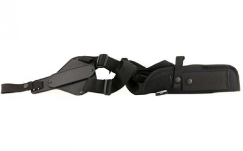 Uncle Mike's Vertical Shoulder Holster, Size 5, Right Hand, Black 83051