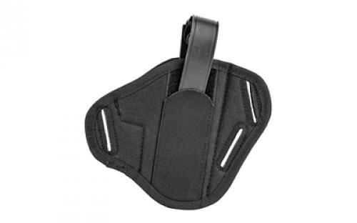 Uncle Mike's Super Belt Slide Holster, Size 15, Fits Large Auto With 4.5" Barrel, Ambidextrous, Black 86150