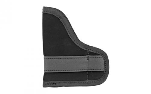 Uncle Mike's Inside Pocket Holster, Size 1, Fits Small Auto, Ambidextrous, Black 87441