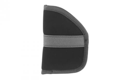 Uncle Mike's Inside Pocket Holster, Size 3, Fits Small Revolver With 2 Barrel, Ambidextrous, Black 87443