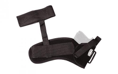 Uncle Mike's Ankle Holster, Size 12, Fits Glock 26, Right Hand, Black 88121