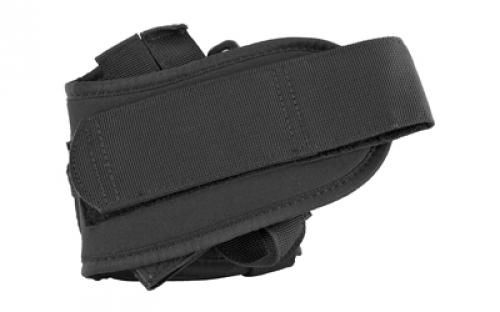 Uncle Mike's Ankle Holster, Size 16, Fits Medium Auto With 3.75" Barrel, Right Hand, Black 88161