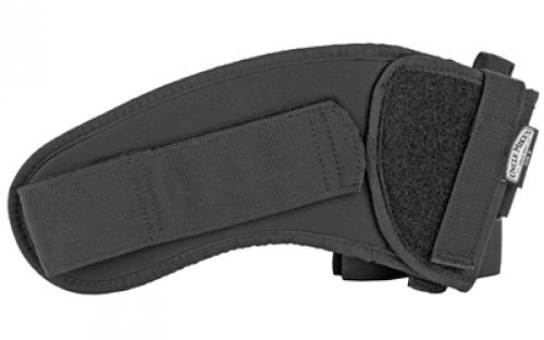 Uncle Mike's Ankle Holster, Size 0, Fits Small Revolver With 2 Barrel, Right Hand, Black 88201