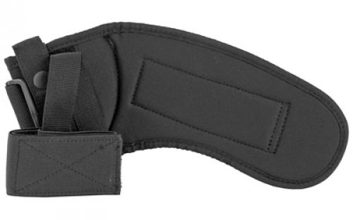 Uncle Mike's Ankle Holster, Size 0, Fits Small Revolver With 2" Barrel, Right Hand, Black 88201