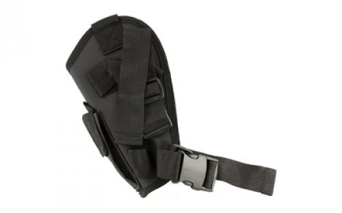 Leapers, Inc. - UTG Elite Tactical Leg Holster, Fits Most Large Autos, Right Hand, Black PVC-H168ET