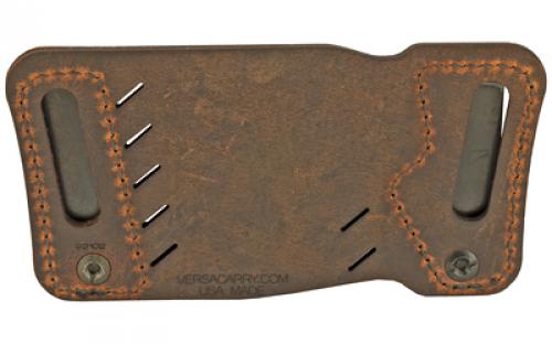 Versacarry Orion IWB/OWB Holster, Fits Most 1911 Style Pistols, Distressed Brown Color, Water Buffalo Leather, Right Hand 22102