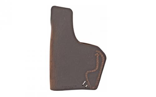 Versacarry Element, Inside Waistband Holster, Right Hand, Water Buffalo Leather, Distressed Brown Color, Fits Most Compact and Sub-Compact Single Stack Semi-Auto Pistols 32103