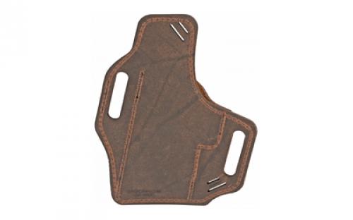 Versacarry Guardian Series Water Buffalo Belt Holster, Fits 1911 Style Pistols with 4.25" Barrel, Right Hand, Distressed Brown Leather G2BRN