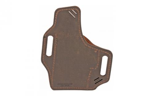 Versacarry Guardian Series Water Buffalo Belt Holster, Fits Sub-Compact Handguns with 4" Barrel, Right Hand, Distressed Brown Leather G3BRN