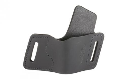 Versacarry Protector Series Leather Belt Holster, Fits 1911 Style Pistols, Right Hand, Black Leather OWBBK2