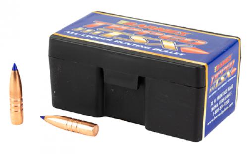 Barnes TIPPED TSX, .264 Diameter, 6.5MM, 120 Grain, Ballistic Tip Boat Tail, California Certified Nonlead, 50 Count 30242
