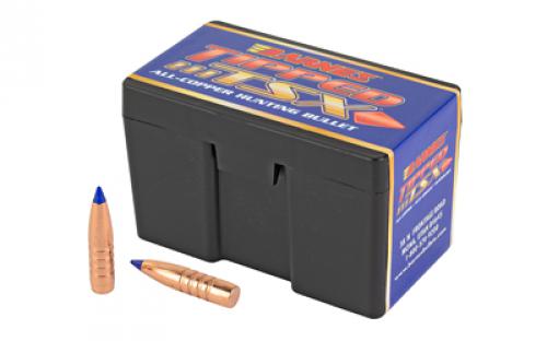 Barnes TIPPED TSX, .284 Diameter, 7MM, 140 Grain, Ballistic Tip Boat Tail, California Certified Nonlead, 50 Count 30300